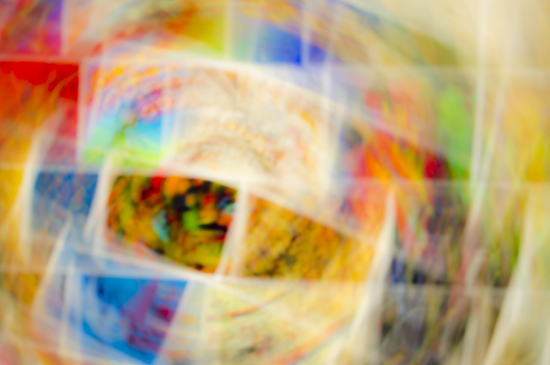 This image projects the kaleidoscopic nature of color and its various moods.